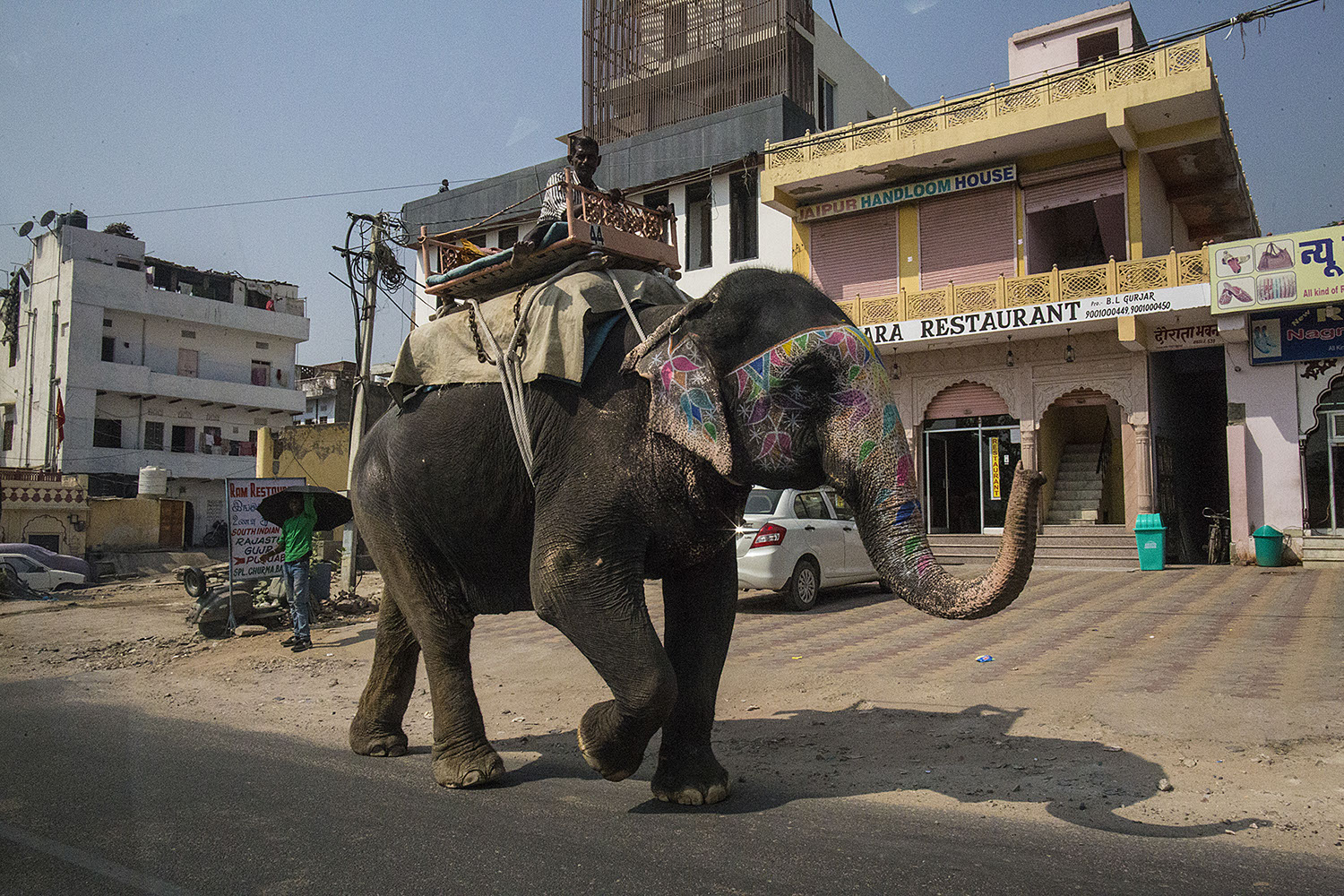 Going Home after a Hot day in Jaipur, India.