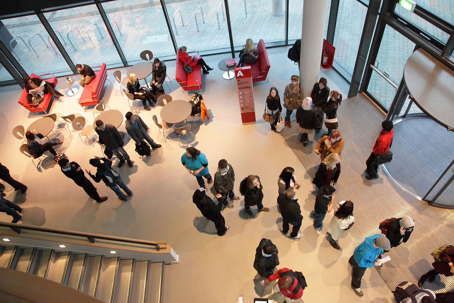 University of Wales, Newport.&nbsp; Opening day of new City Centre Campus
