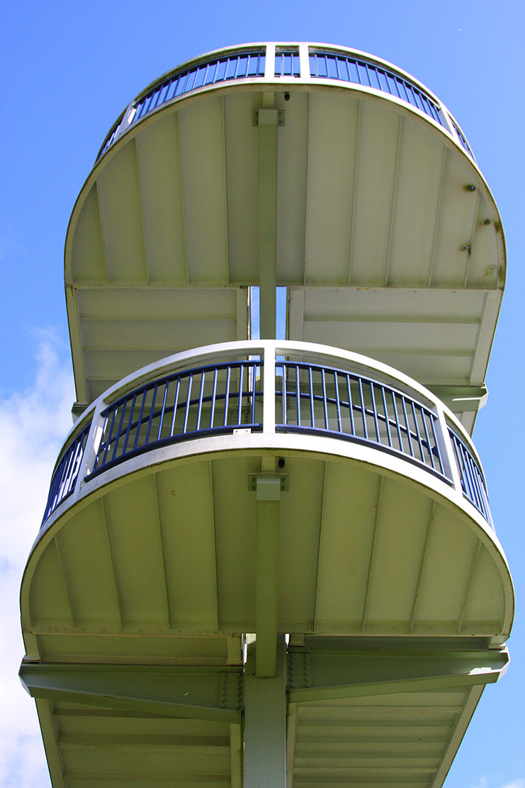 Footbridge Access over main road in South Wales 